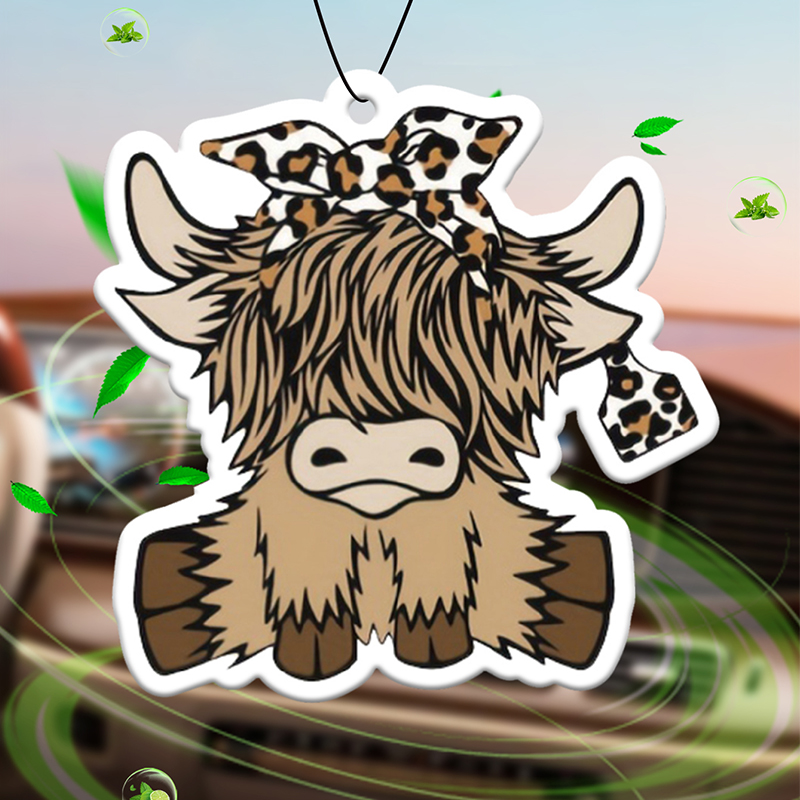 Home Fragrance Use - Cartoon Highland Cow Hilton (Hotel Scent)