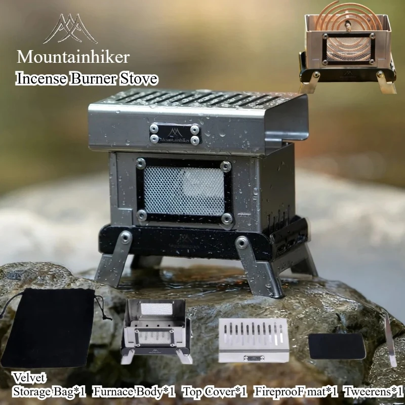 Home Fragrance Miniso - Incense Burner MOUNTAINHIKER 430 Stainless Steel
