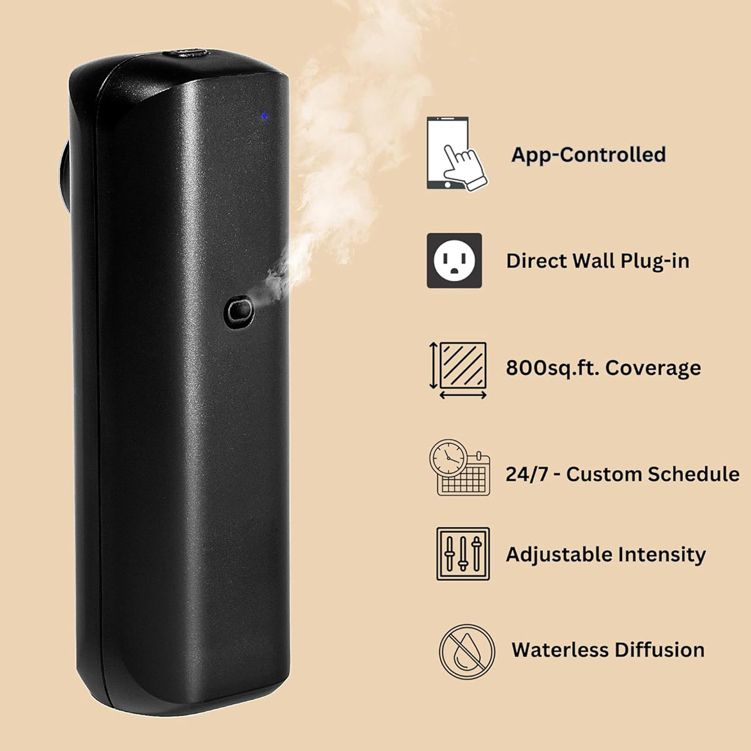 Home Fragrance Elements - Fragrance Diffuser Toilet Automatic Air Freshener