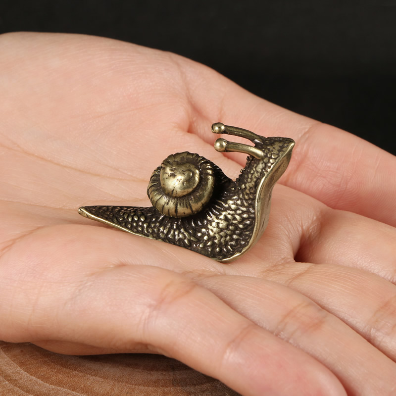 Cute Mini Vintage Brass Snail  – обзор и цена Home Fragrance Miniso