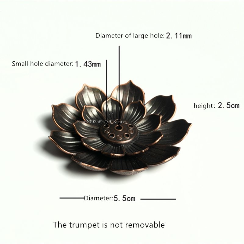Alloy Line Incense Burner Lotu – обзор и цена Home Fragrance Use