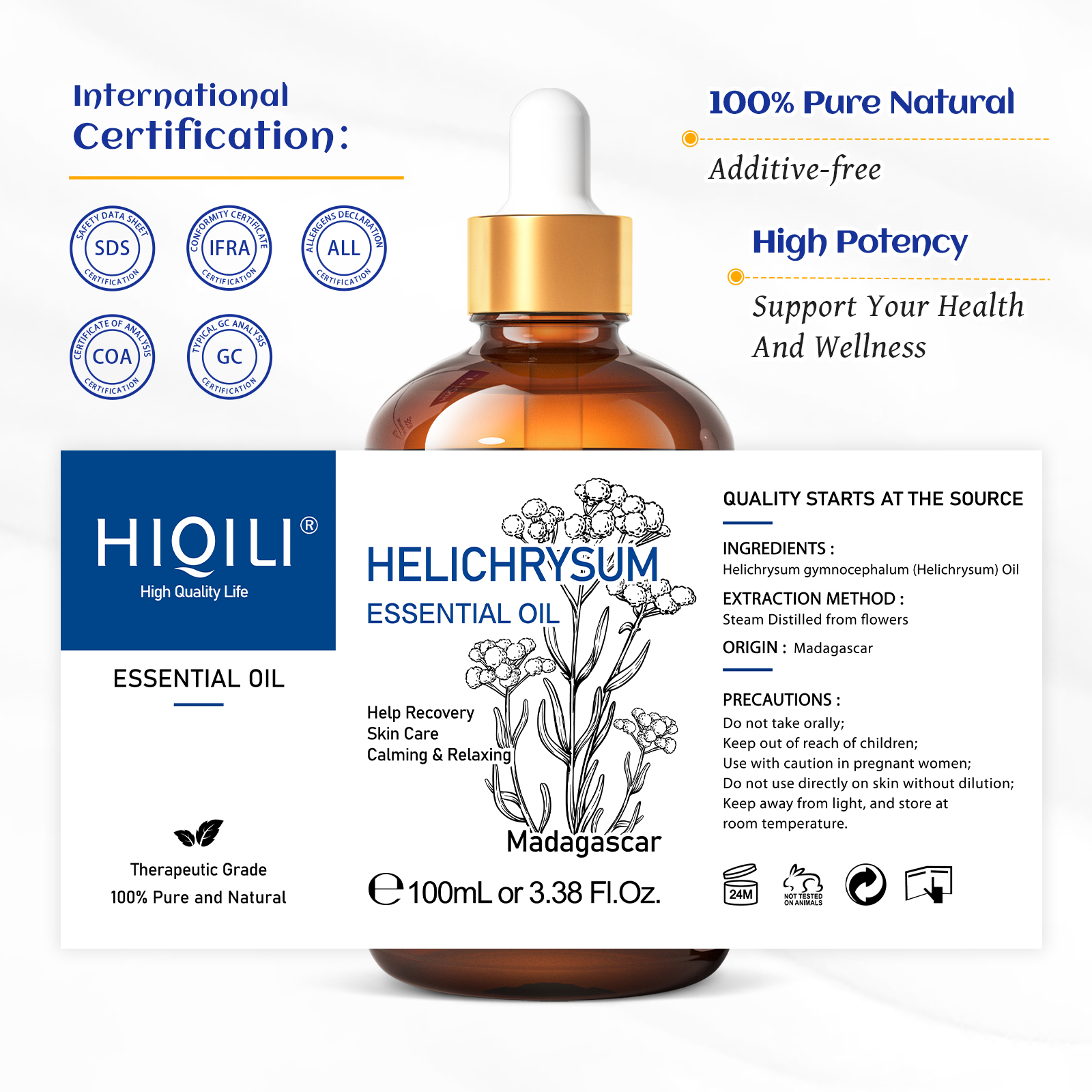 HIQILI 100ml Essential Oil, 10 – обзор и цена Home Fragrance Mist