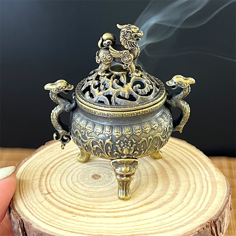 Vintage Alloy Incense Burner S – обзор и цена Home Fragrance Miniso
