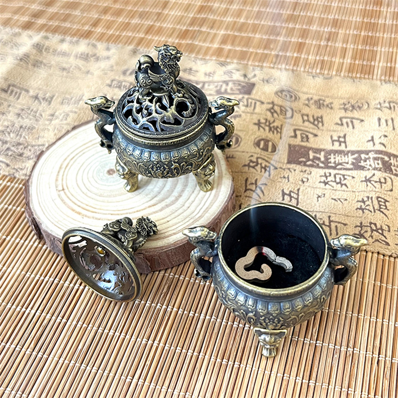 Vintage Alloy Incense Burner S – обзор и цена Home Fragrance Miniso