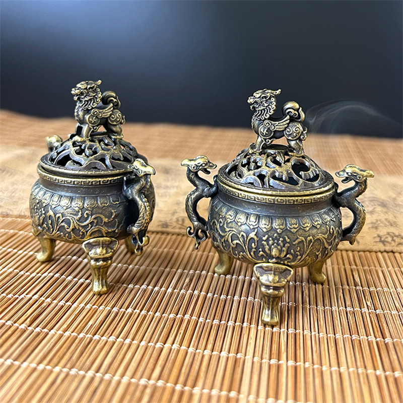 Vintage Alloy Incense Burner S – обзор и цена Home Fragrance Miniso