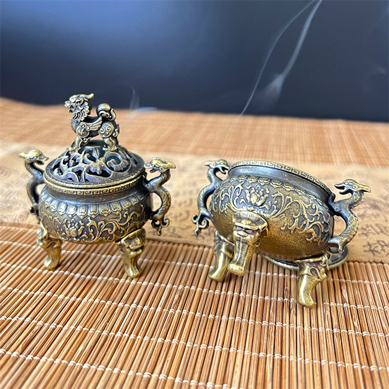 Vintage Alloy Incense Burner S – обзор и цена Home Fragrance Miniso