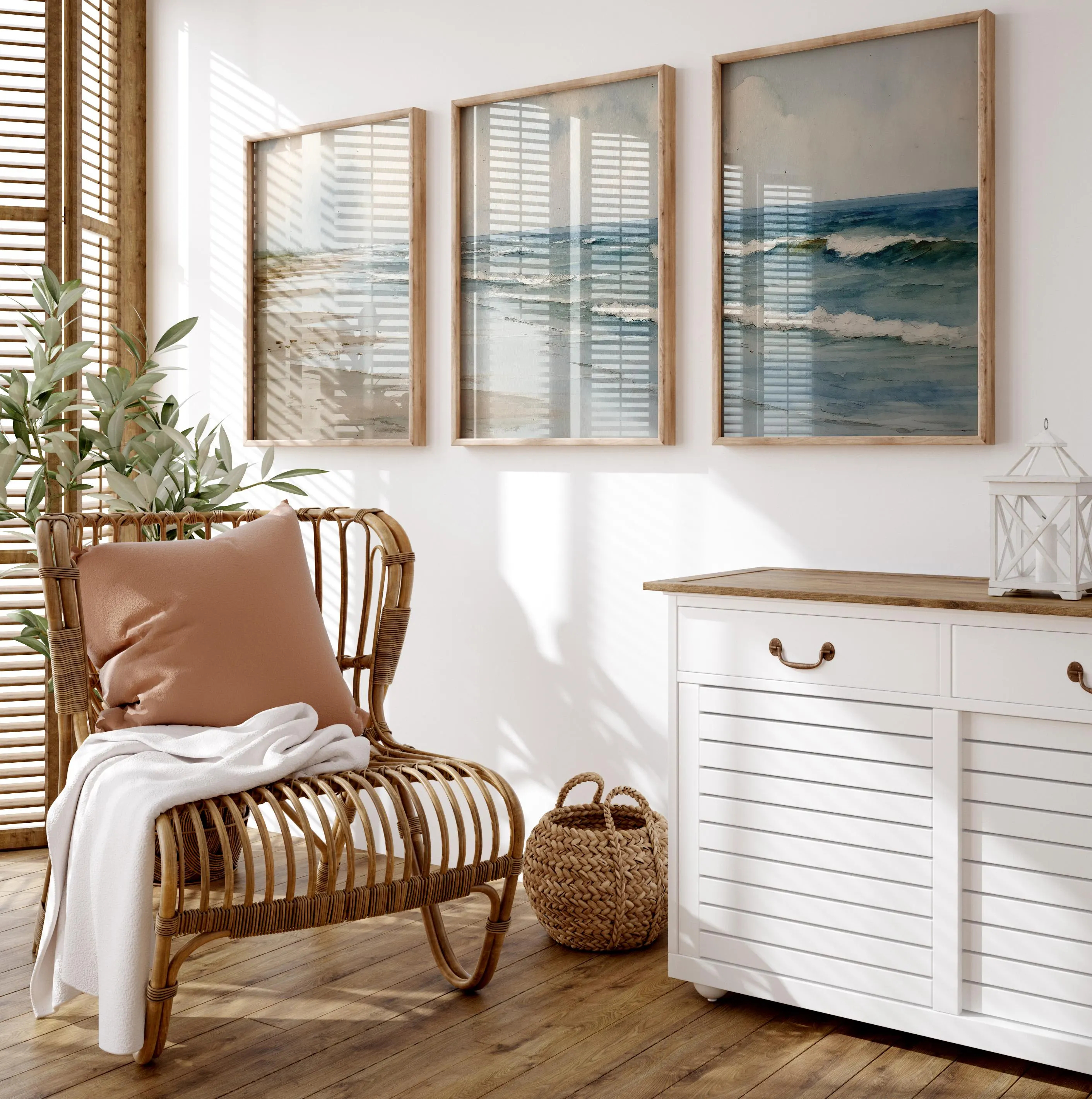 Watercolor Neutral Beach Canva – обзор и цена Home Fragrance Ocean Breeze