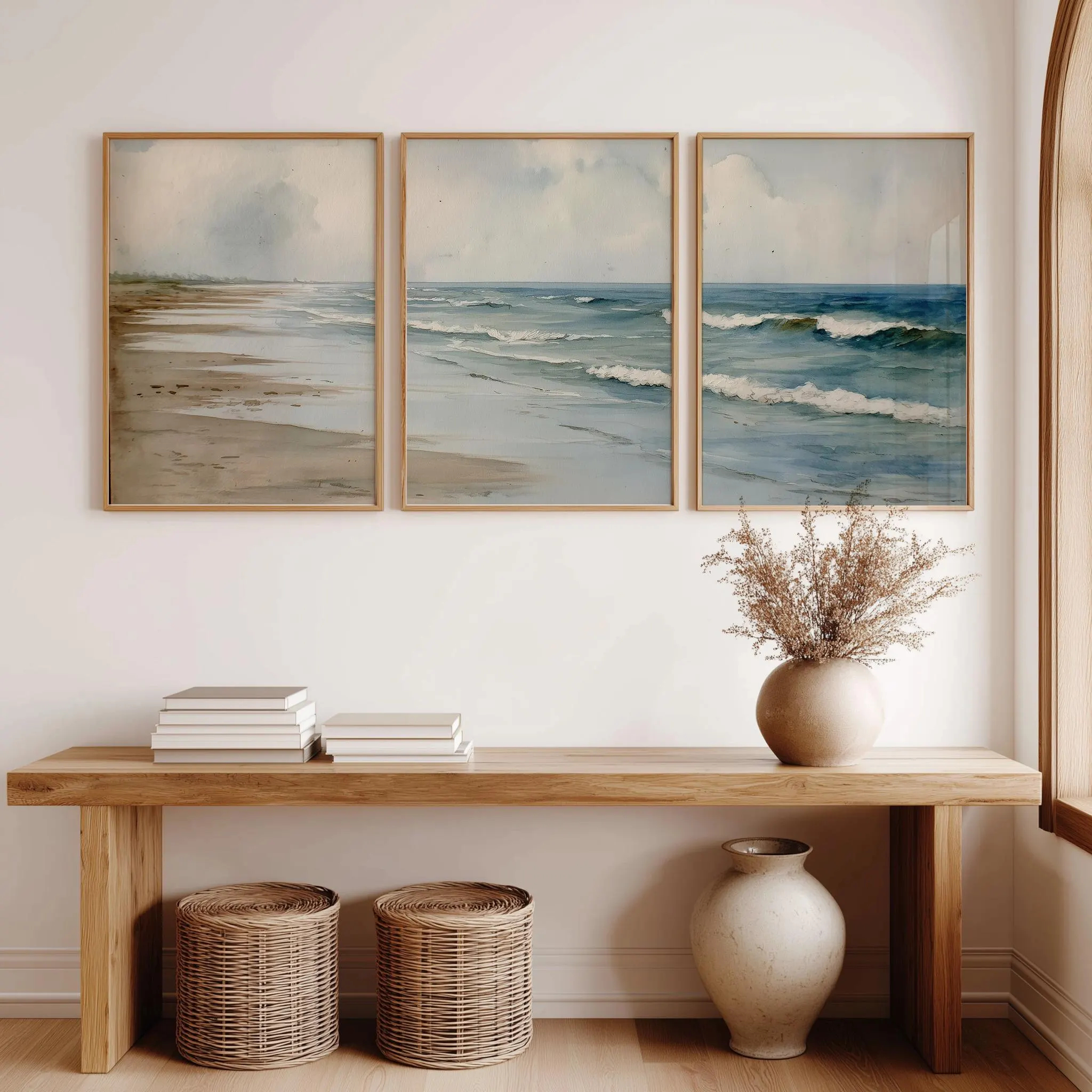 Watercolor Neutral Beach Canva – обзор и цена Home Fragrance Ocean Breeze