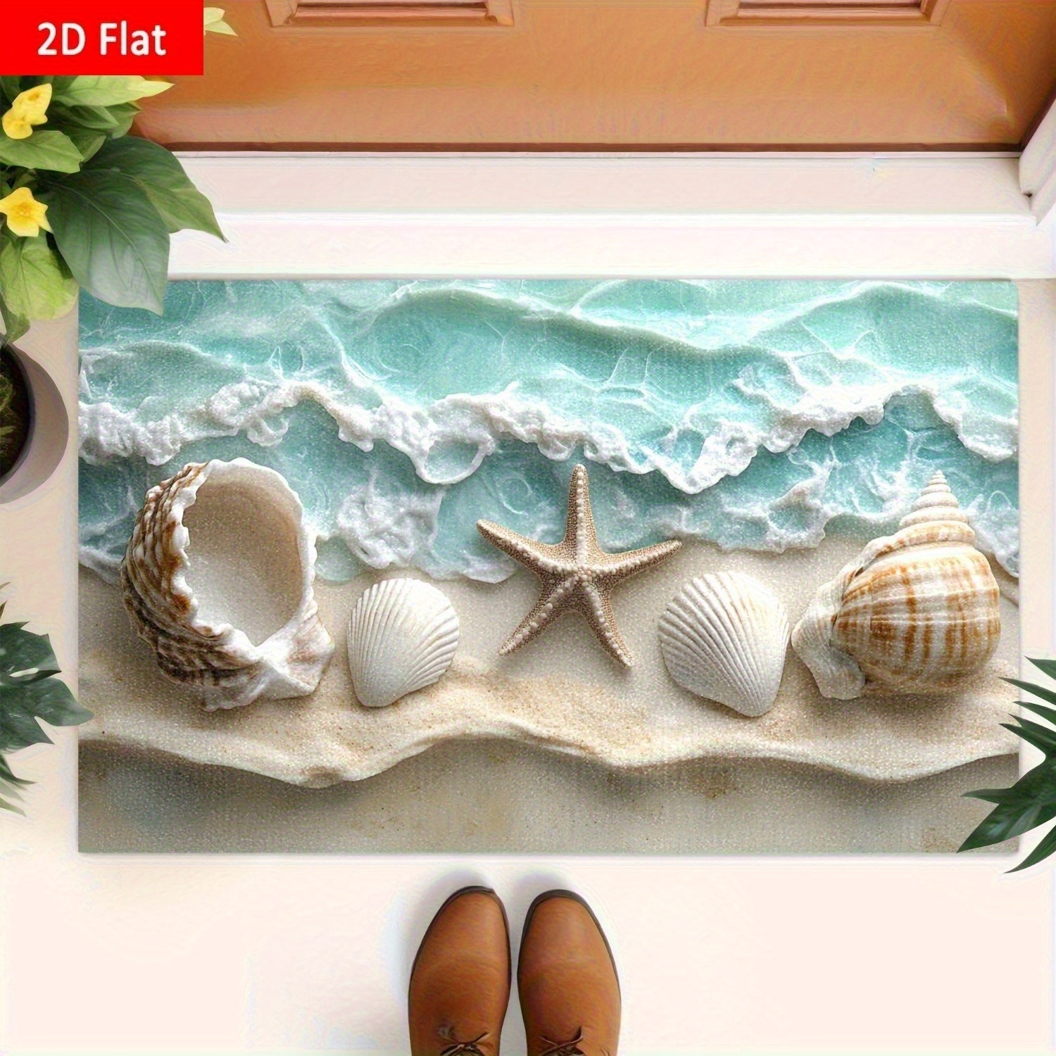 1pc 2D Flat Print Ocean Waves  – обзор и цена Home Fragrance Ocean Breeze
