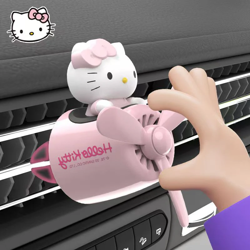 Kitty Car Vent Fan with Air Fr – обзор и цена Home Fragrance Miniso