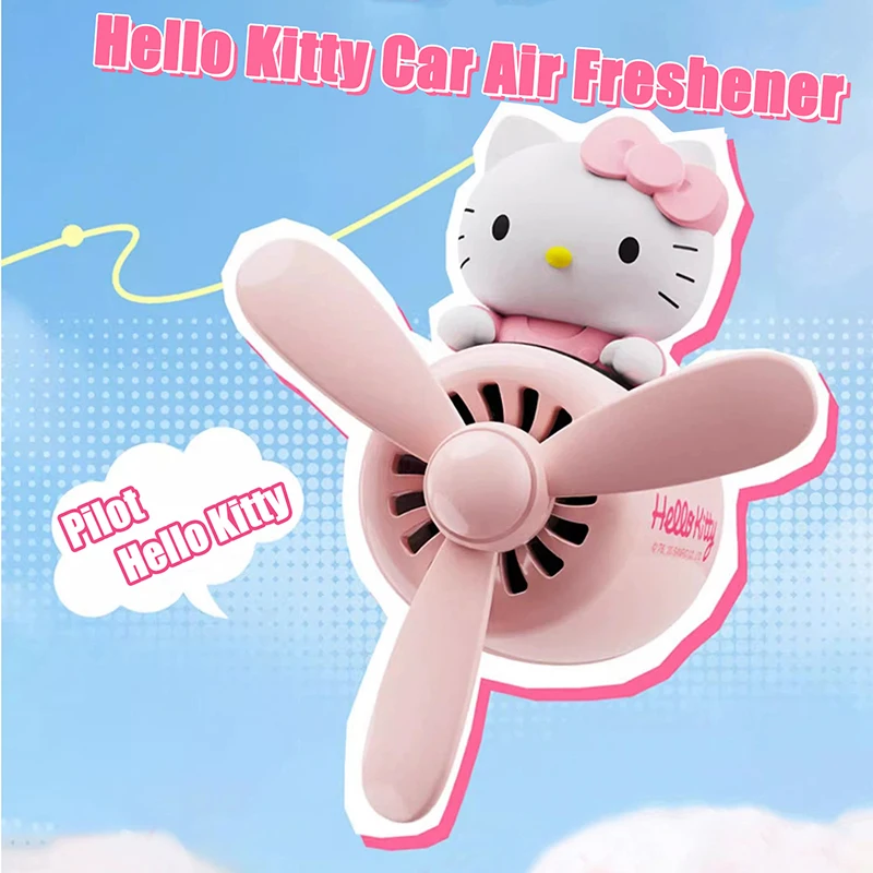 Kitty Car Vent Fan with Air Fr – обзор и цена Home Fragrance Miniso