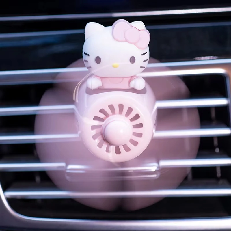 Kitty Car Vent Fan with Air Fr – обзор и цена Home Fragrance Miniso