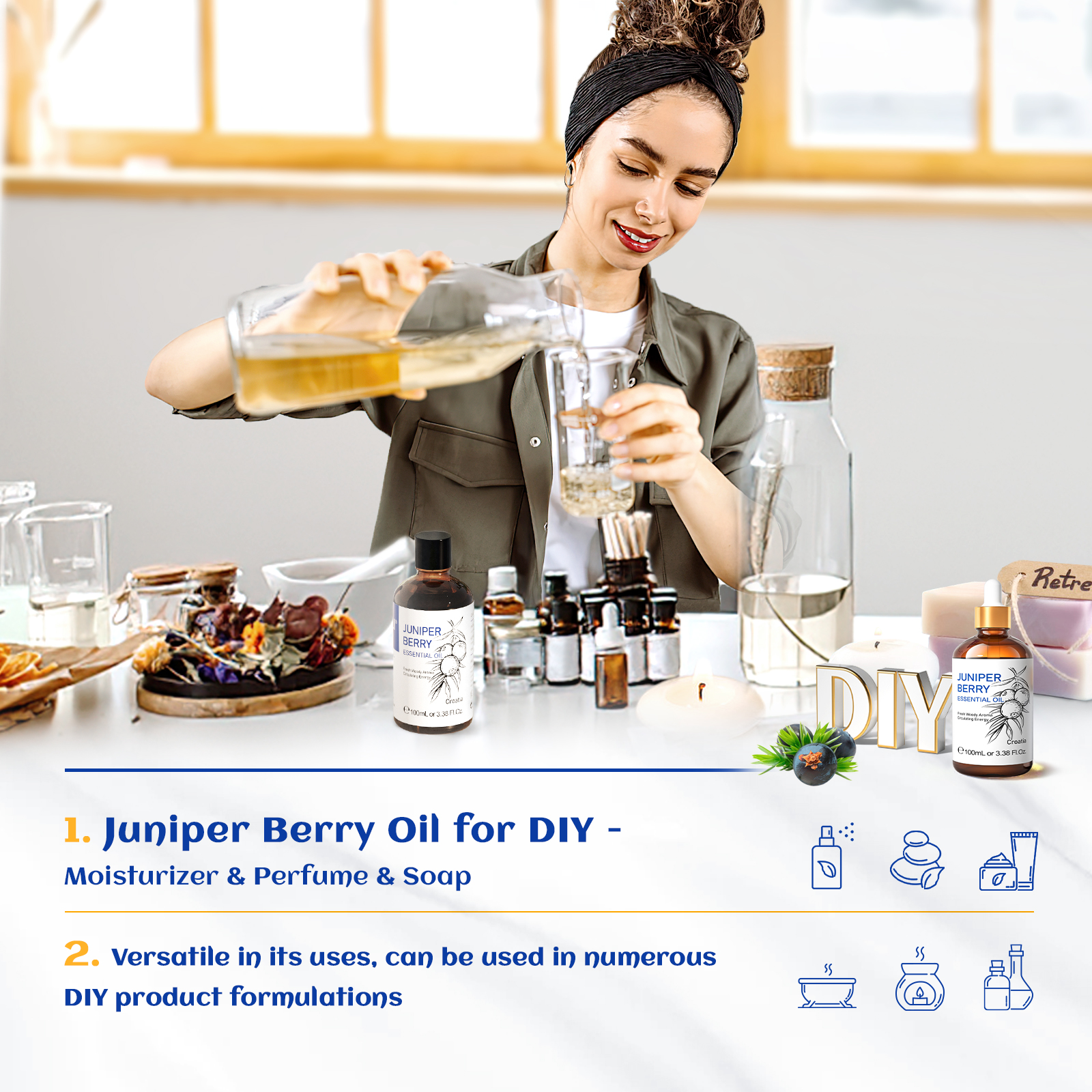 HIQILI 100ml Essential Oil, 10 – обзор и цена Home Fragrance Units