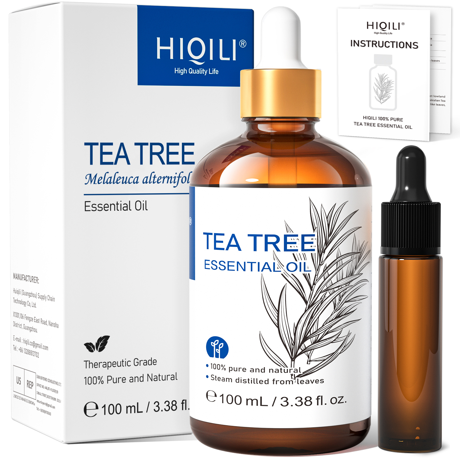 HIQILI 10/30/100/500mL Tea Tre – обзор и цена Home Fragrance Units