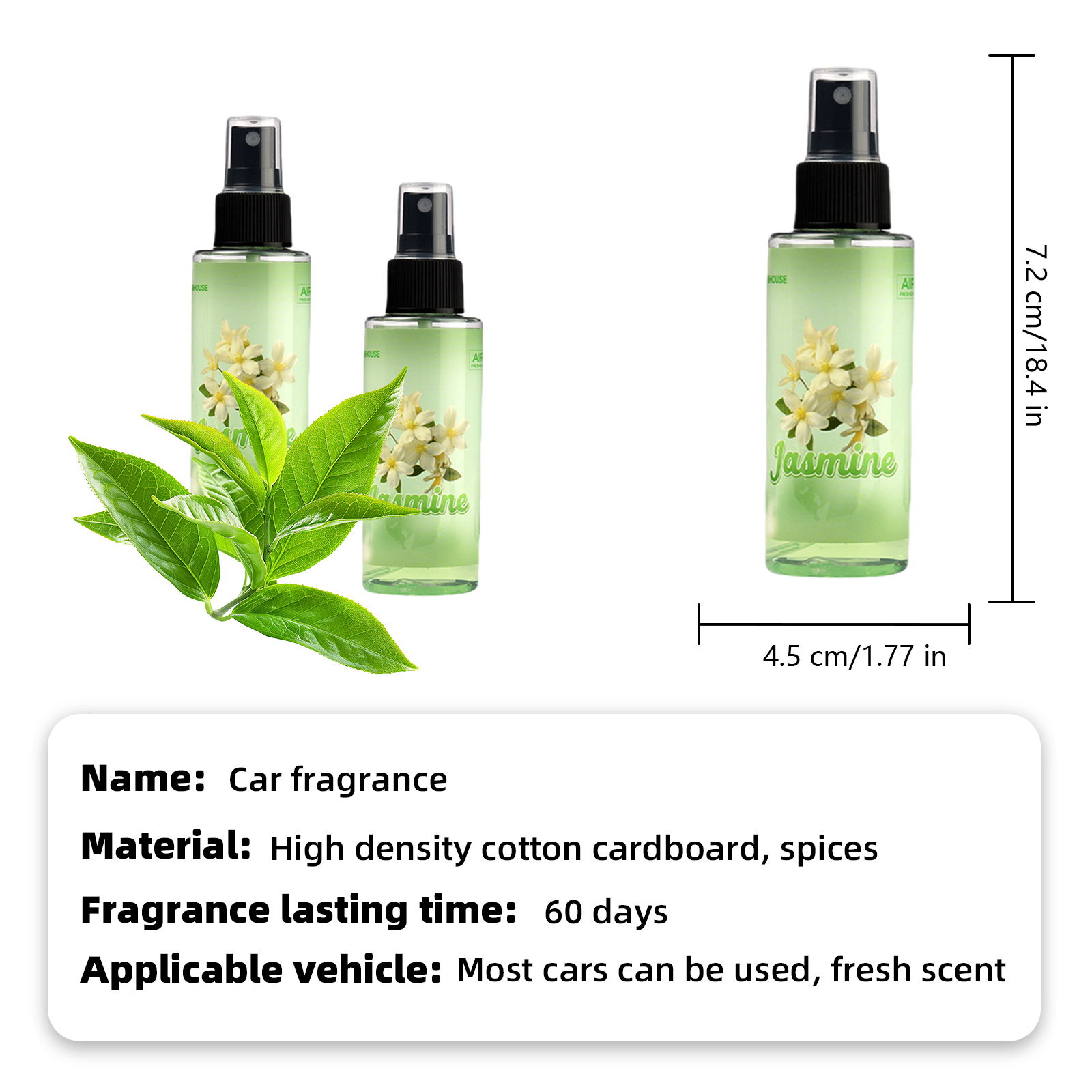 100ml JASMINE-Scented Hand-Spr – обзор и цена Home Fragrance Mist