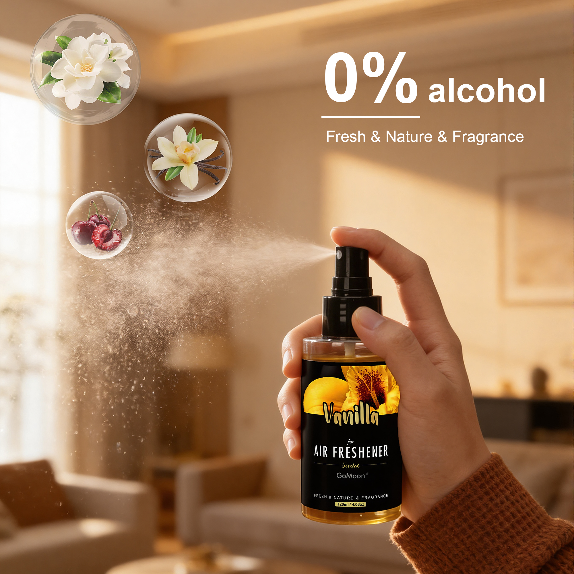 flower/fruit/candy scent car f – обзор и цена Home Fragrance Mist
