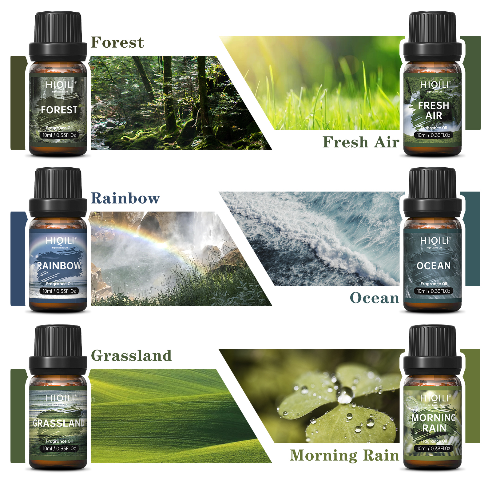 HIQILI Fragrance Oils Set-Natu – обзор и цена Home Fragrance Units