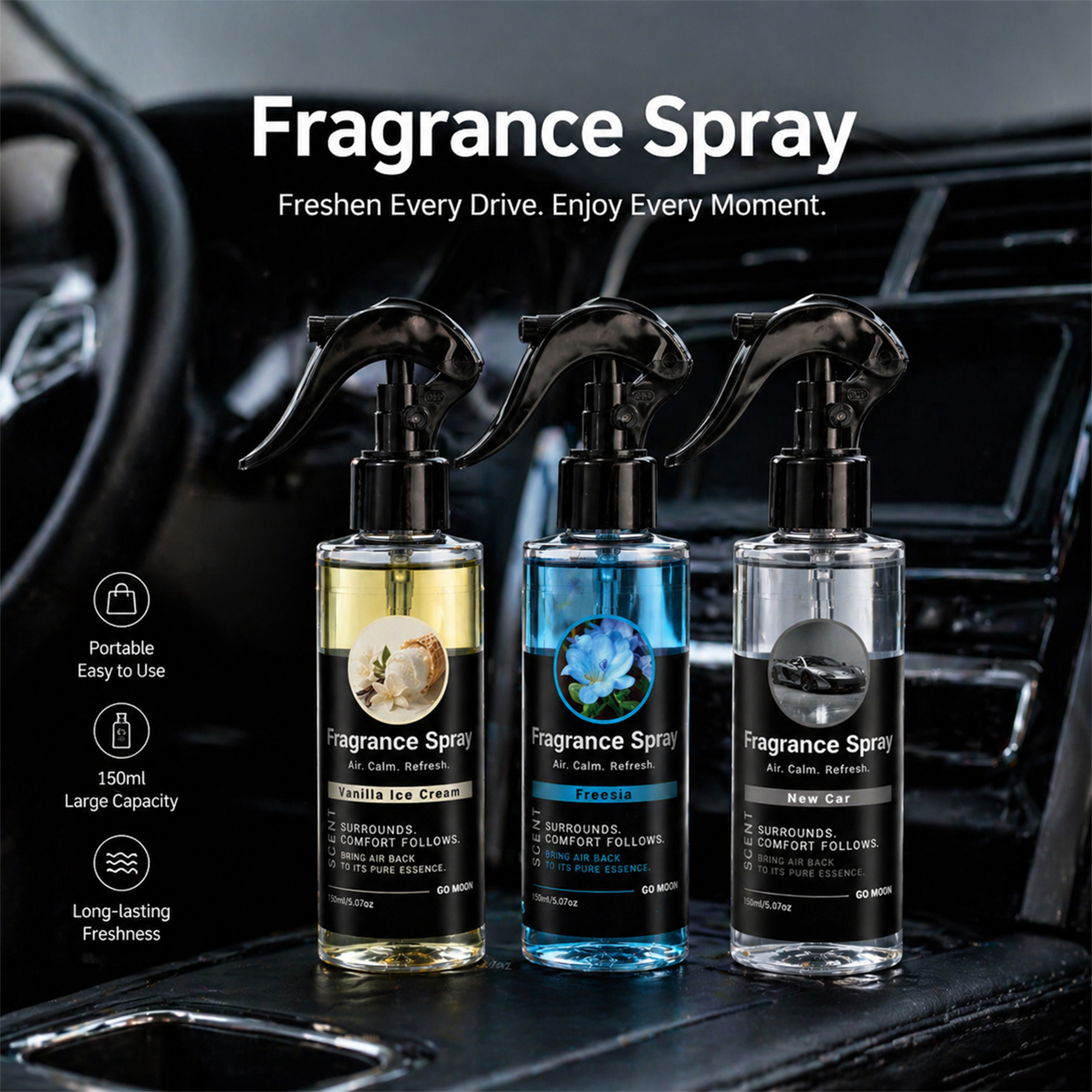 flower fruit scent car fragran – обзор и цена Home Fragrance Mist