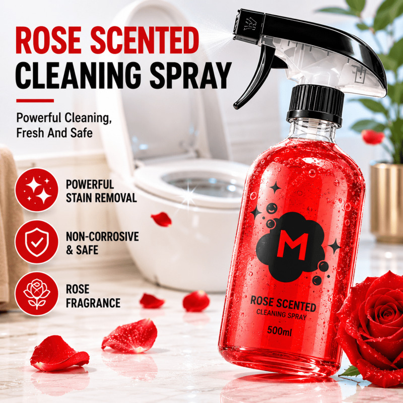 Toilet Cleaner Rose Fragrance  – обзор и цена Home Fragrance Use