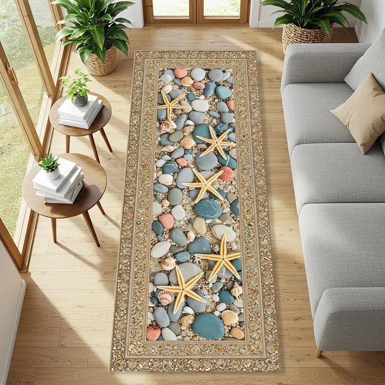 Abstract Ocean Runner Rug Coas – обзор и цена Home Fragrance Ocean Breeze